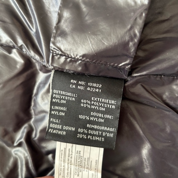 SAM Freedom goose Down Puffer Vest women’s S zip pockets navy blue - Picture 8 of 11